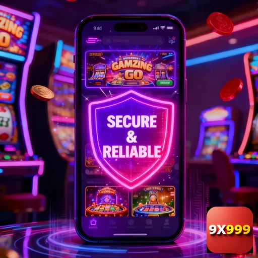 Ilustração de Divirta-se com Slots em uma Interface Amigável